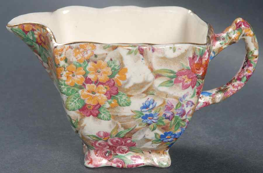 Crazy Paving Creamer by James Kent (England)-1