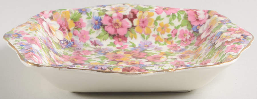 Dubarry (Old, No Globe Backstamp) 6" Jewel Sweet Meat by James Kent (England)-1