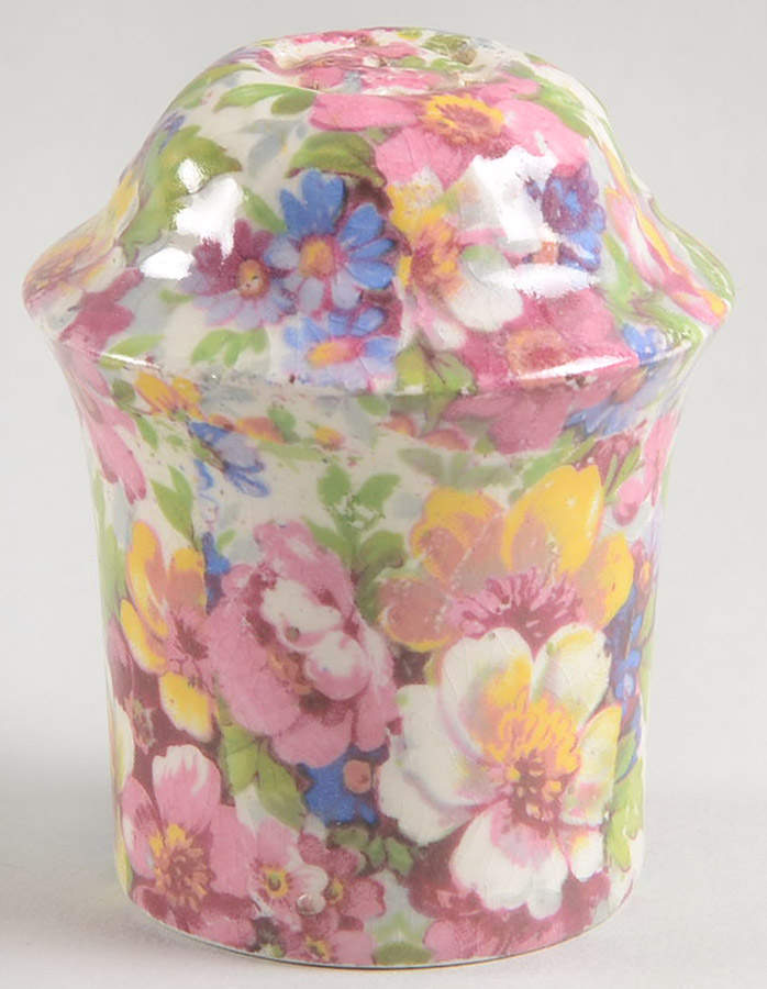 Dubarry (Old, No Globe Backstamp) Pepper Shaker by James Kent (England)-1