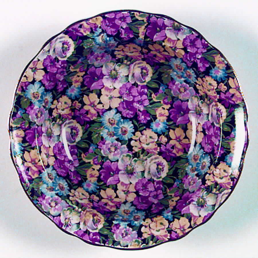 Florita (England) Rim Fruit/Dessert (Sauce) Bowl by James Kent (England)-1