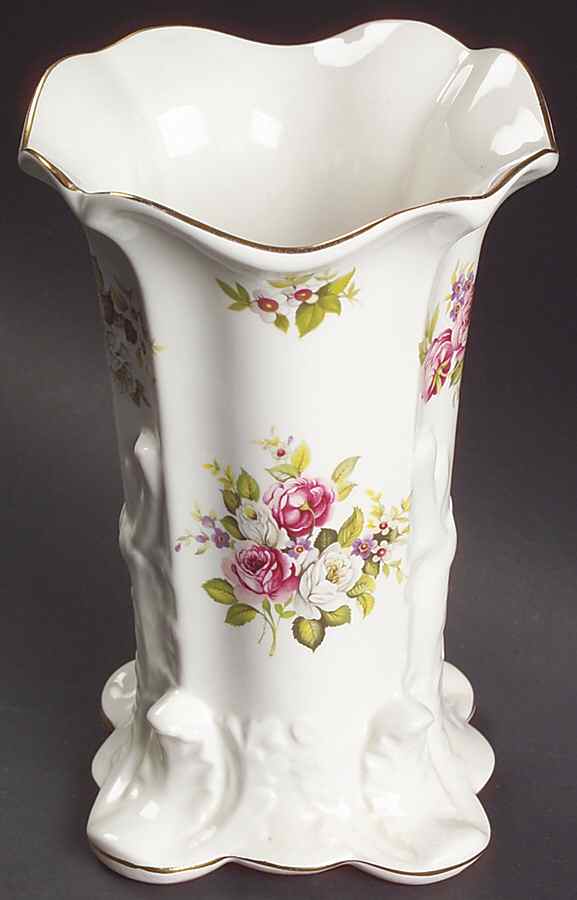 Harmony Rose 7" Vase by James Kent (England)-1