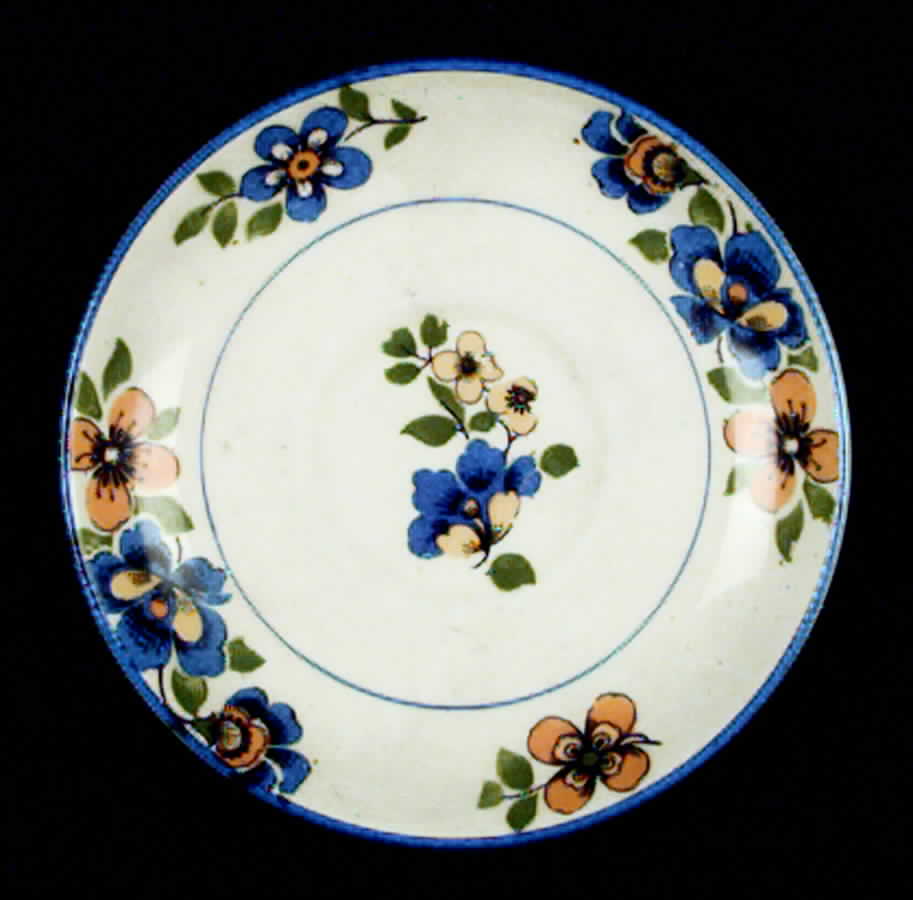 KNT4 Saucer by James Kent (England)-1