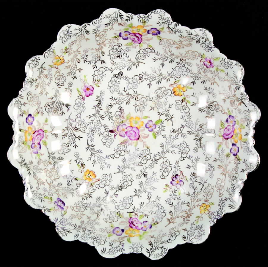 Pearl Delight 8" Round Shell Tray by James Kent (England)-1