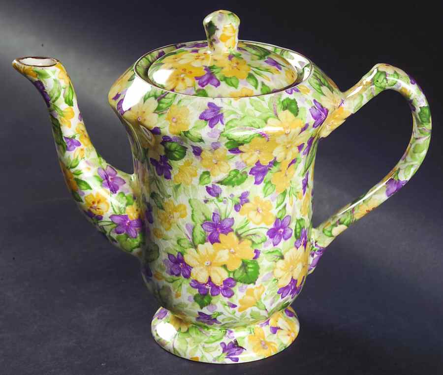 Primula Granville Coffee Pot & Lid by James Kent (England)-1