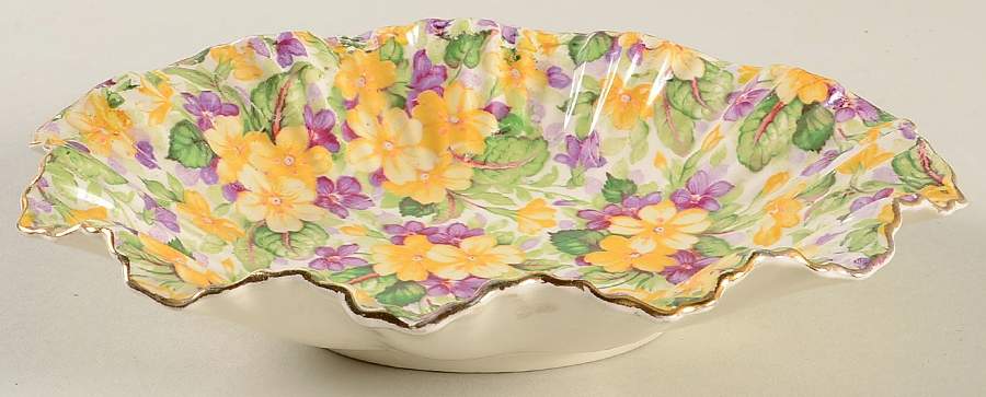 Primula 8" Oval Shell Tray by James Kent (England)-1