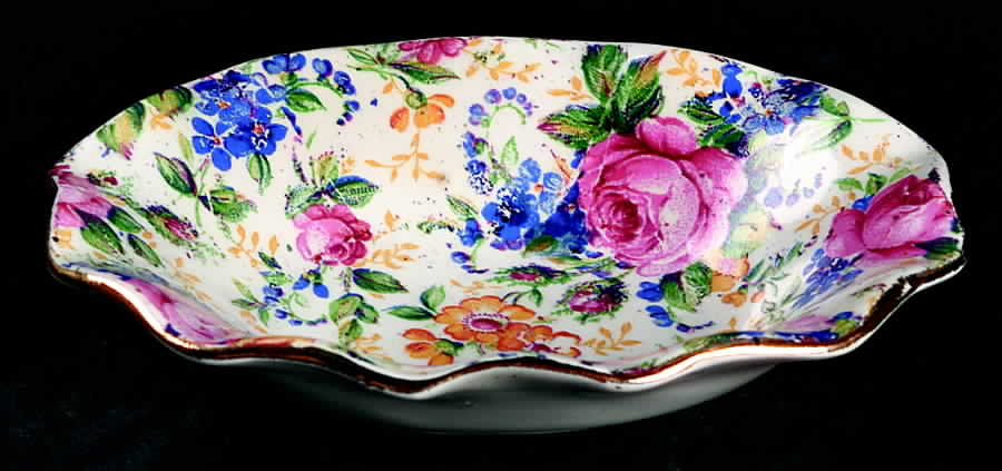 Rosalynde (Old, No Globe Stamp) Individual Nut Dish by James Kent (England)-1