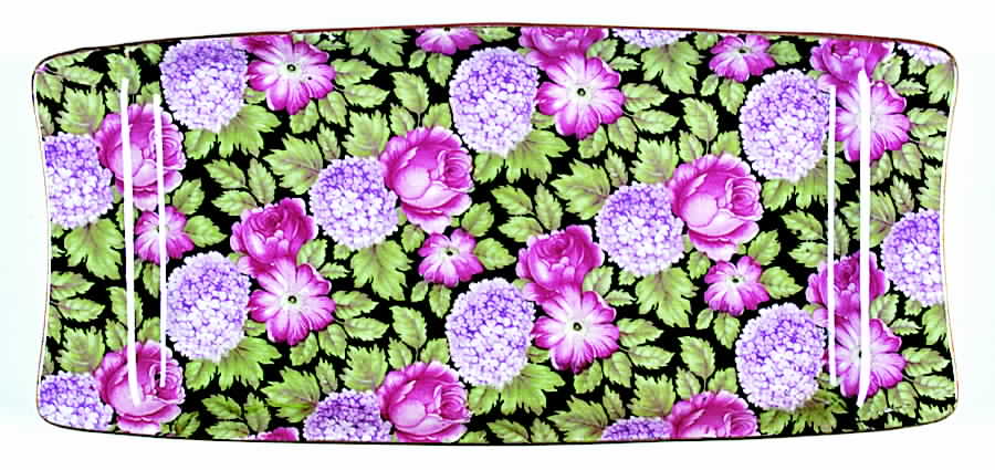 Tapestry (England) Rectangular Tray by James Kent (England)-1
