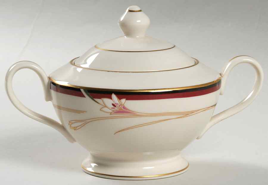 Chantilly Sugar Bowl & Lid by Kobe-1