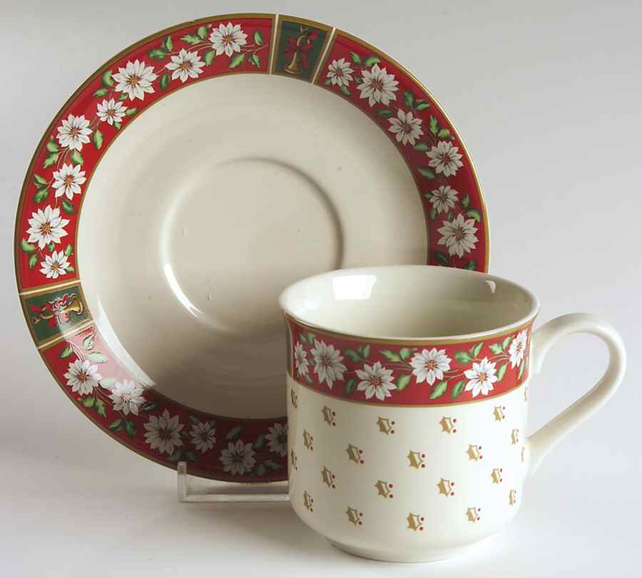 Charlton Hall Flat Cup & Saucer Set by Kobe-1