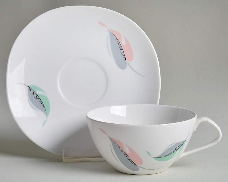 Fairwin Flat Cup & Saucer Set by Kokura-1