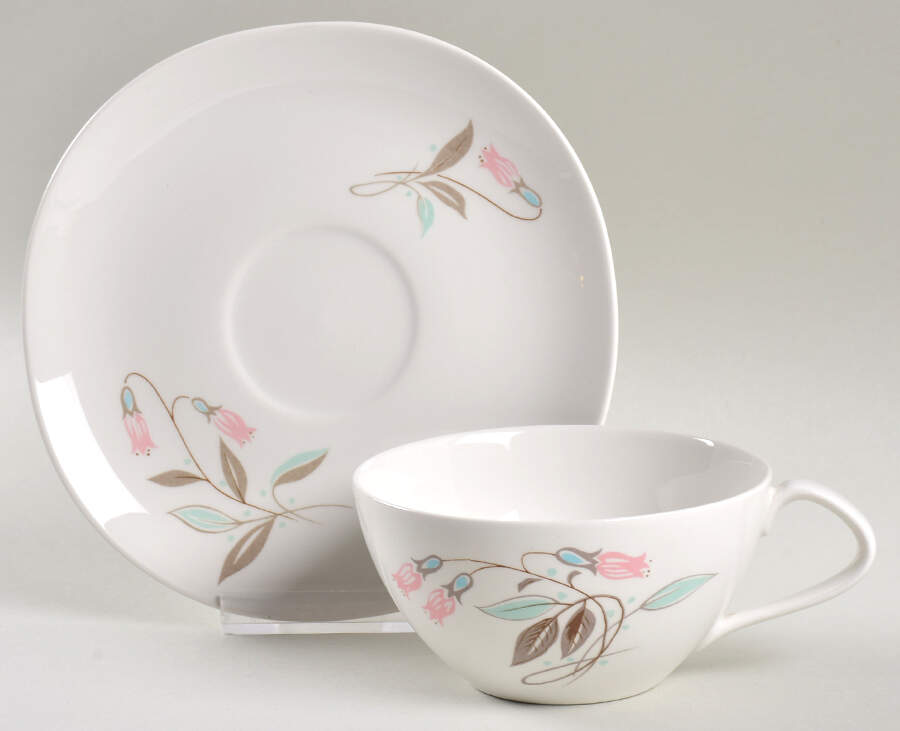 Fanwood Flat Cup & Saucer Set by Kokura-1