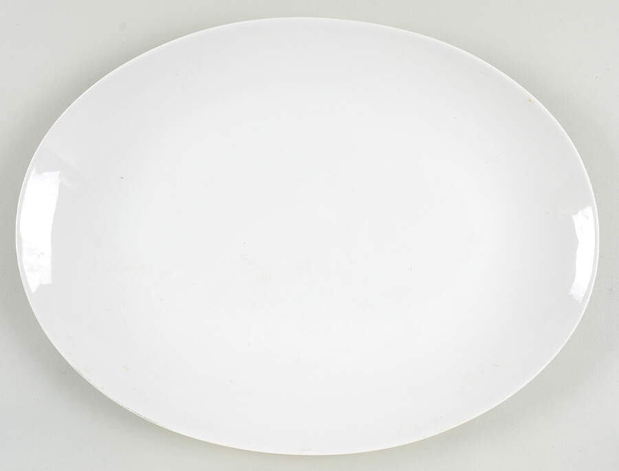 Glacier (No Trim) 14" Oval Serving Platter by Kokura-1