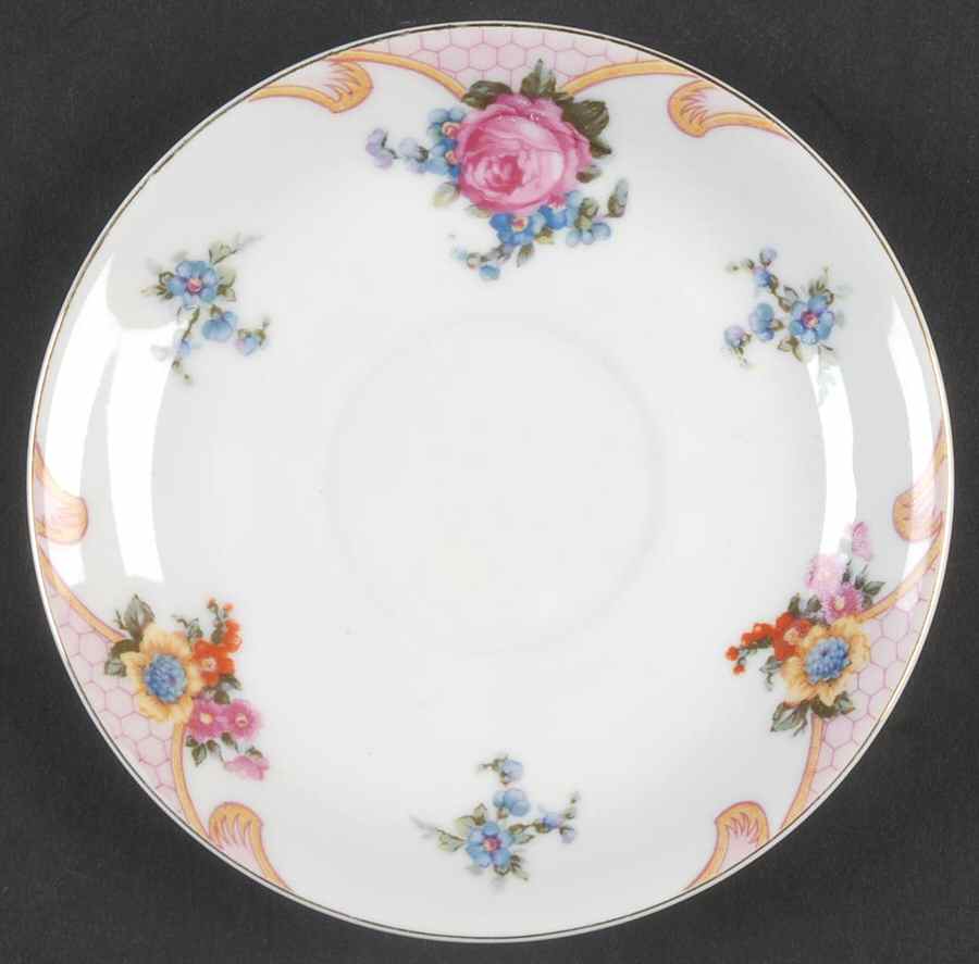Bridal Rose Saucer by Kongo-1