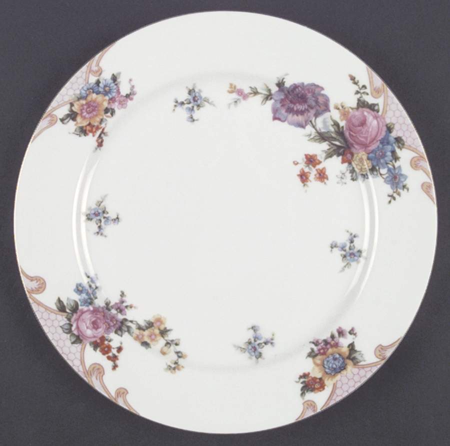 Bridal Rose Dinner Plate by Kongo-1