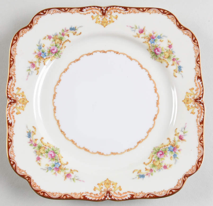 Dudley Square Salad Plate by Kongo-1