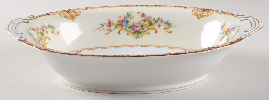 Dudley 9" Oval Vegetable Bowl by Kongo-1