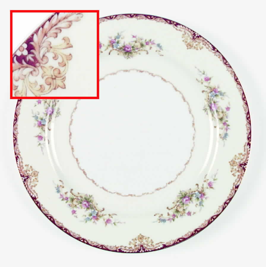 Dudley Dinner Plate by Kongo-1