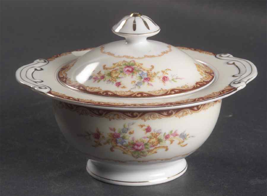 Dudley Sugar Bowl & Lid by Kongo-1