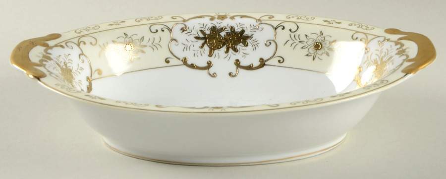 KON1 10" Oval Vegetable Bowl by Kongo-1