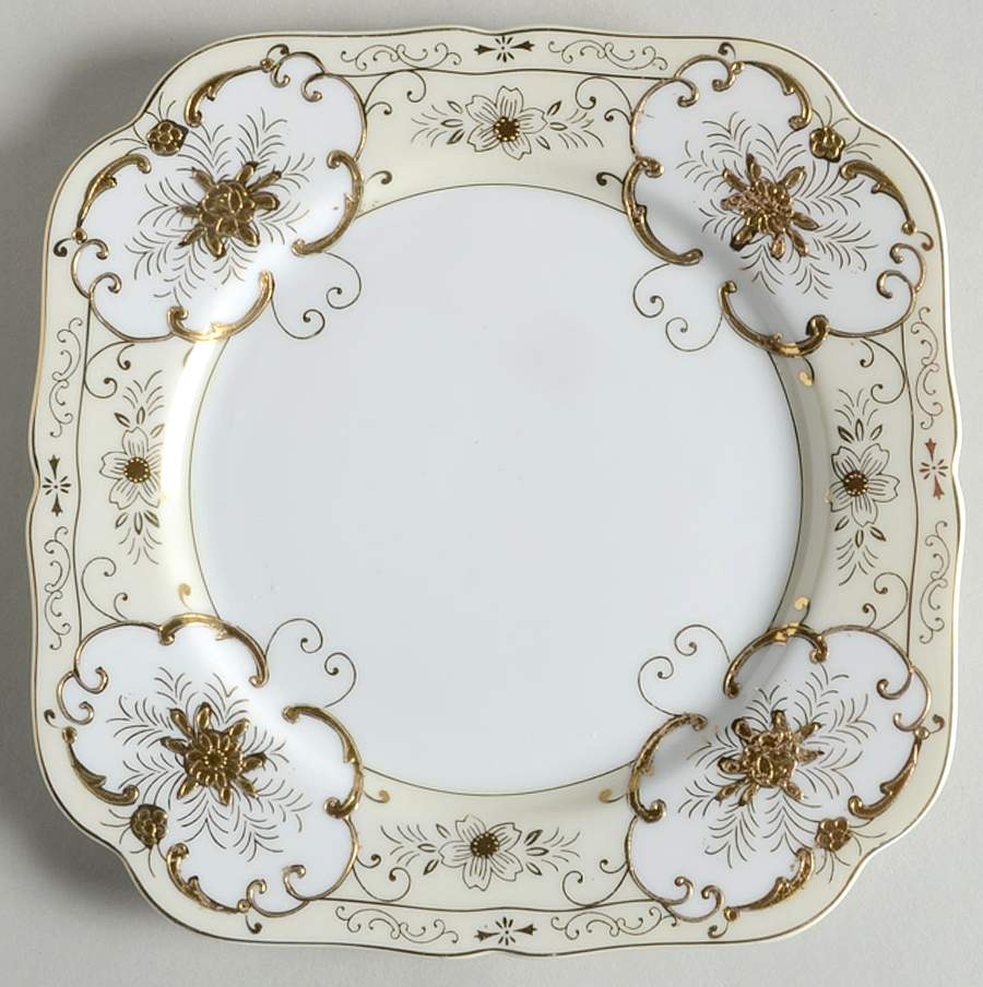 KON1 Square Salad Plate by Kongo-1