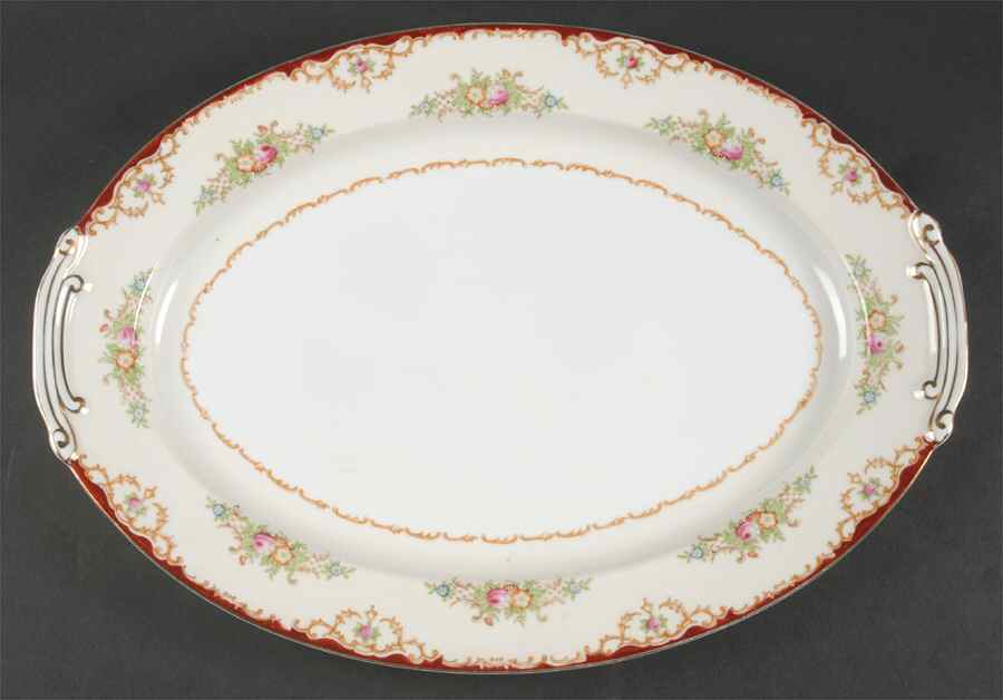 KON10 16" Oval Serving Platter by Kongo-1