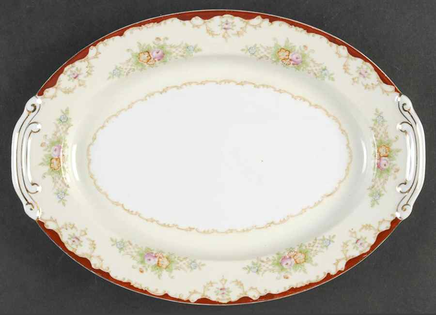 KON10 12" Oval Serving Platter by Kongo-1