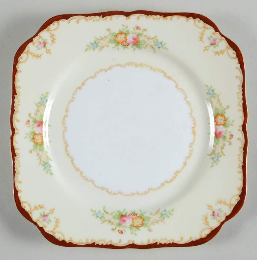 KON10 Square Salad Plate by Kongo-1