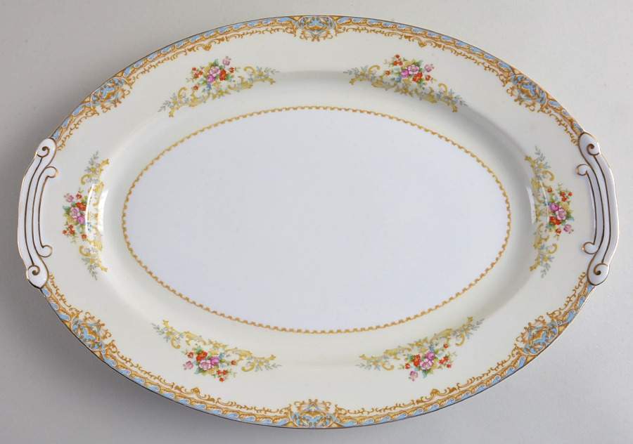 KON11 16" Oval Serving Platter by Kongo-1