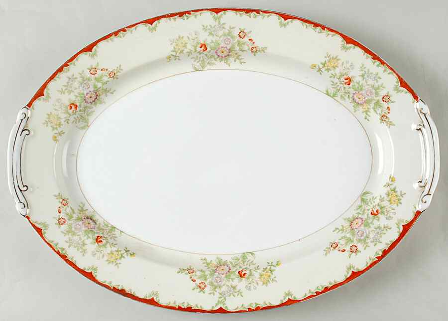 KON12 16" Oval Serving Platter by Kongo-1