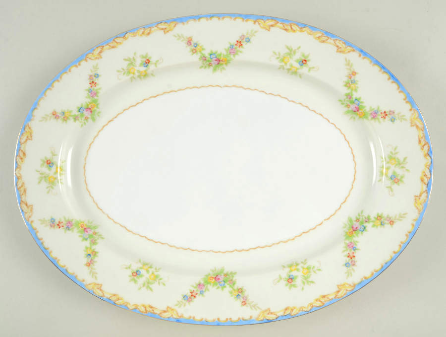 KON15 16" Oval Serving Platter by Kongo-1