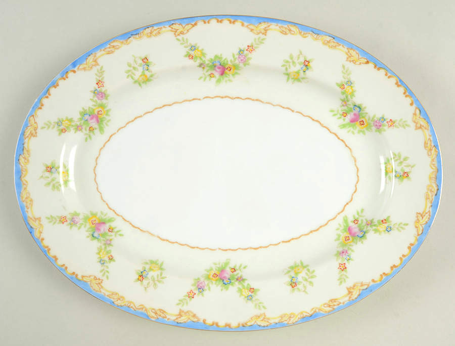 KON15 12" Oval Serving Platter by Kongo-1