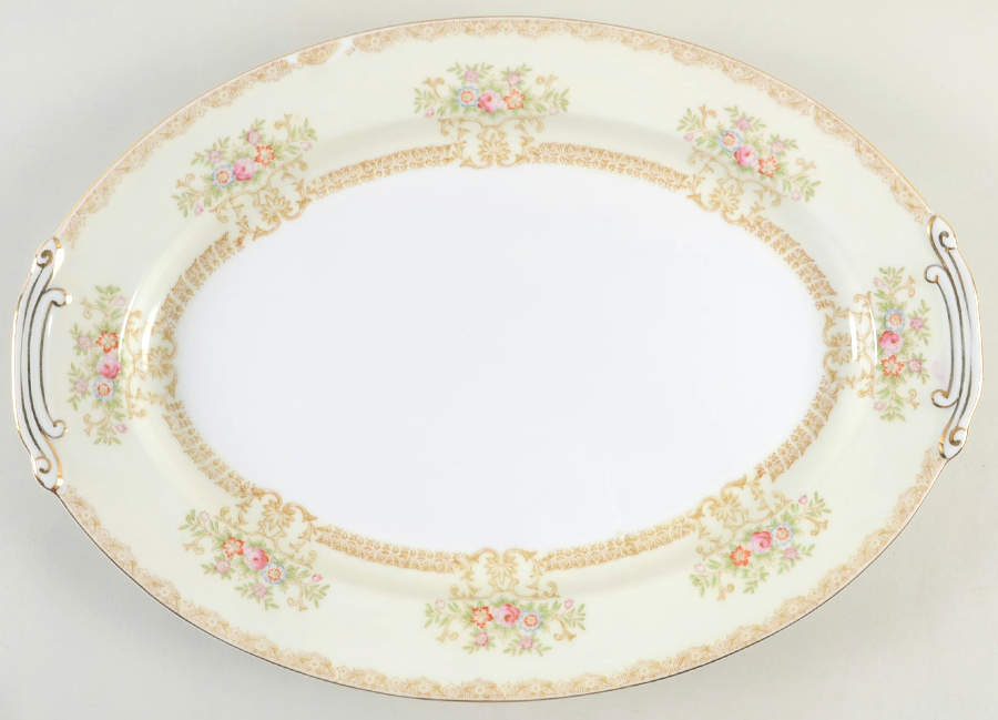 KON17 16" Oval Serving Platter by Kongo-1