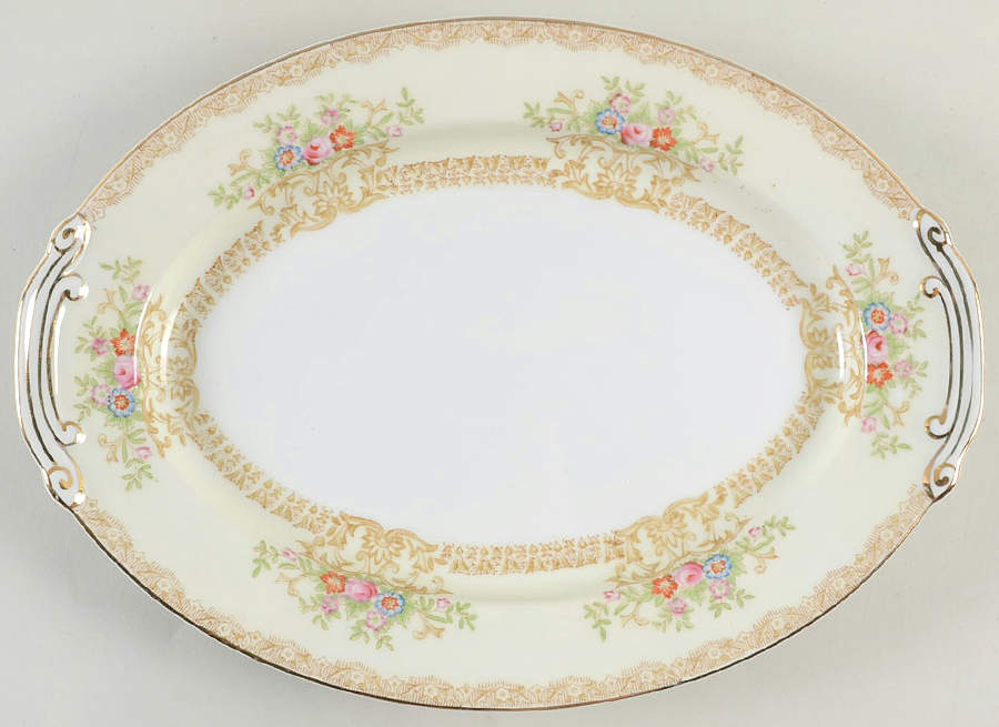 KON17 12" Oval Serving Platter by Kongo-1