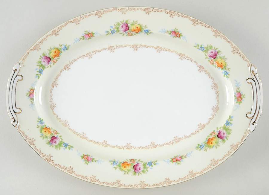 KON19 16" Oval Serving Platter by Kongo-1