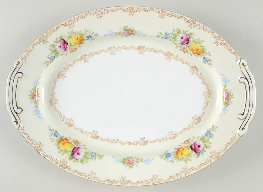 KON19 12" Oval Serving Platter by Kongo-1