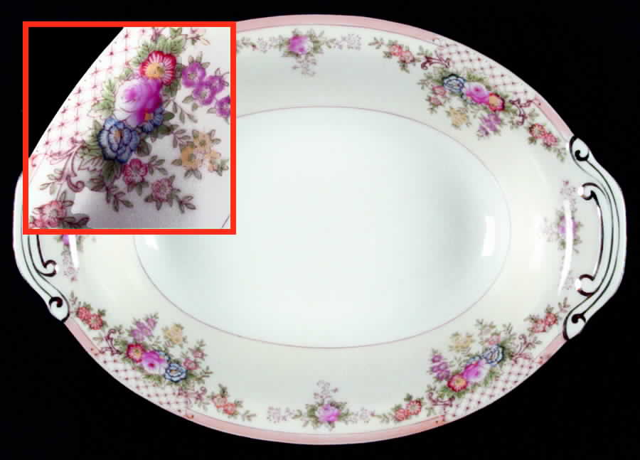 KON2 10" Oval Vegetable Bowl by Kongo-1