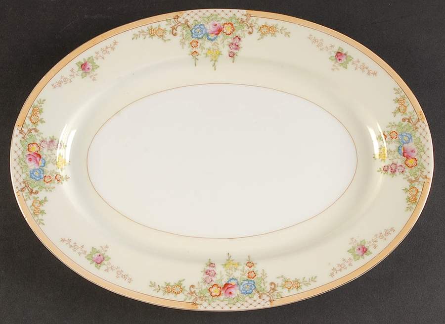 KON2 12" Oval Serving Platter by Kongo-1