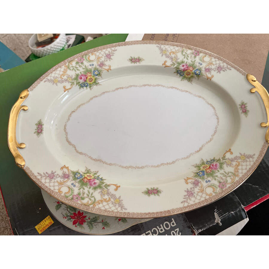 KON22 14" Oval Serving Platter by Kongo-1