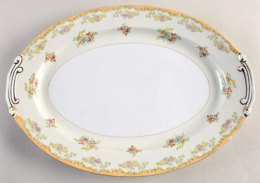 KON29 16" Oval Serving Platter by Kongo-1