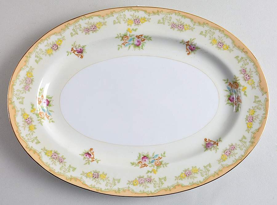 KON29 12" Oval Serving Platter by Kongo-1