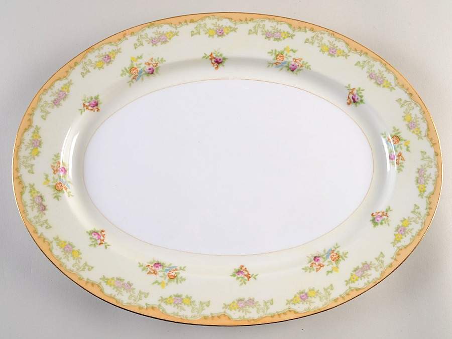 KON29 16" Oval Serving Platter by Kongo-1