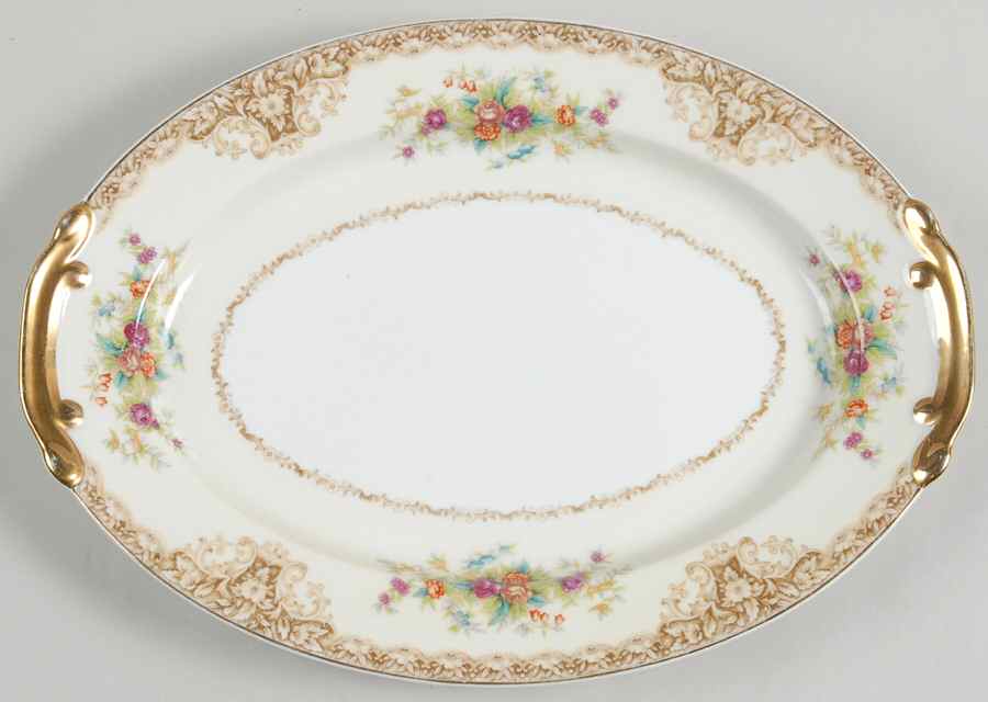 KON30 12" Oval Serving Platter by Kongo-1