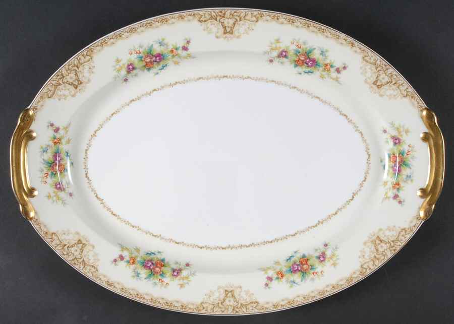 KON30 16" Oval Serving Platter by Kongo-1