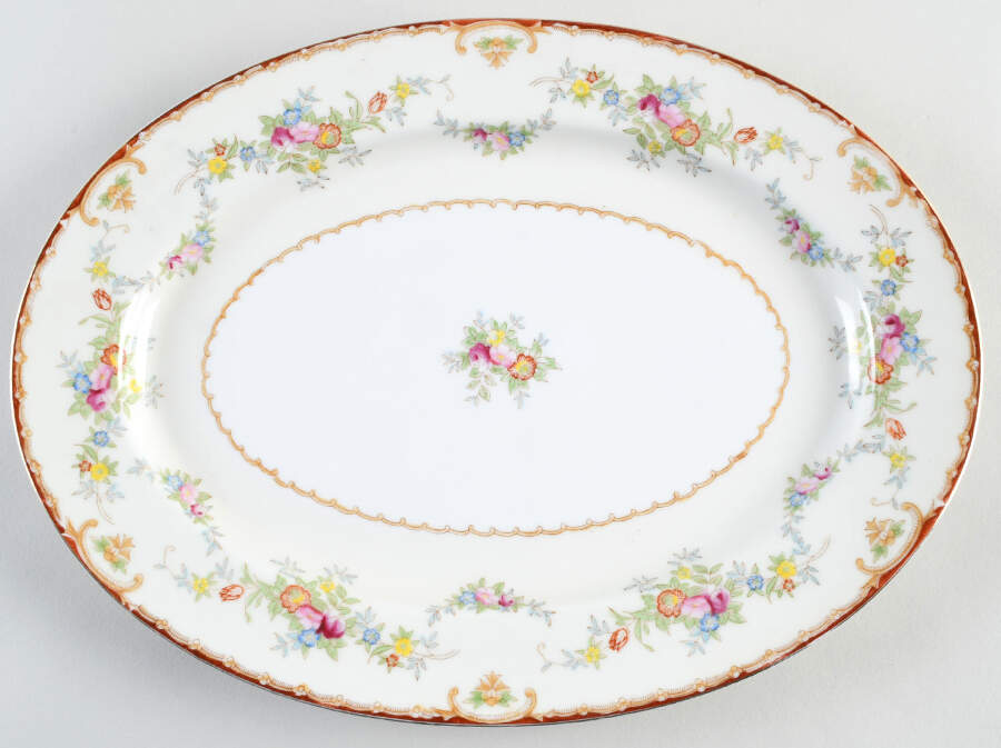 KON31 14" Oval Serving Platter by Kongo-1