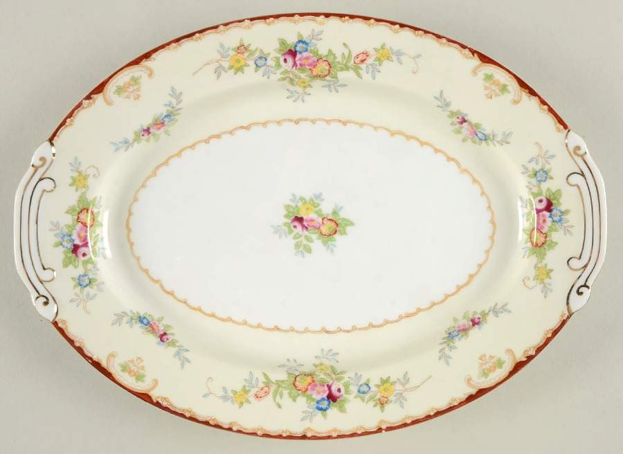 KON31 12" Oval Serving Platter by Kongo-1