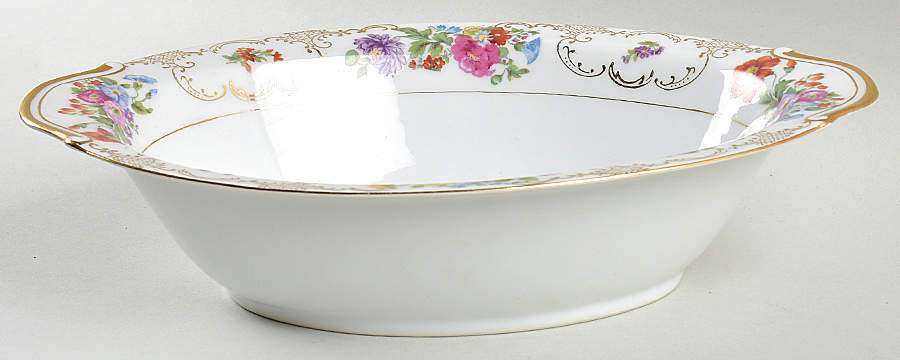 KON33 11" Oval Vegetable Bowl by Kongo-1