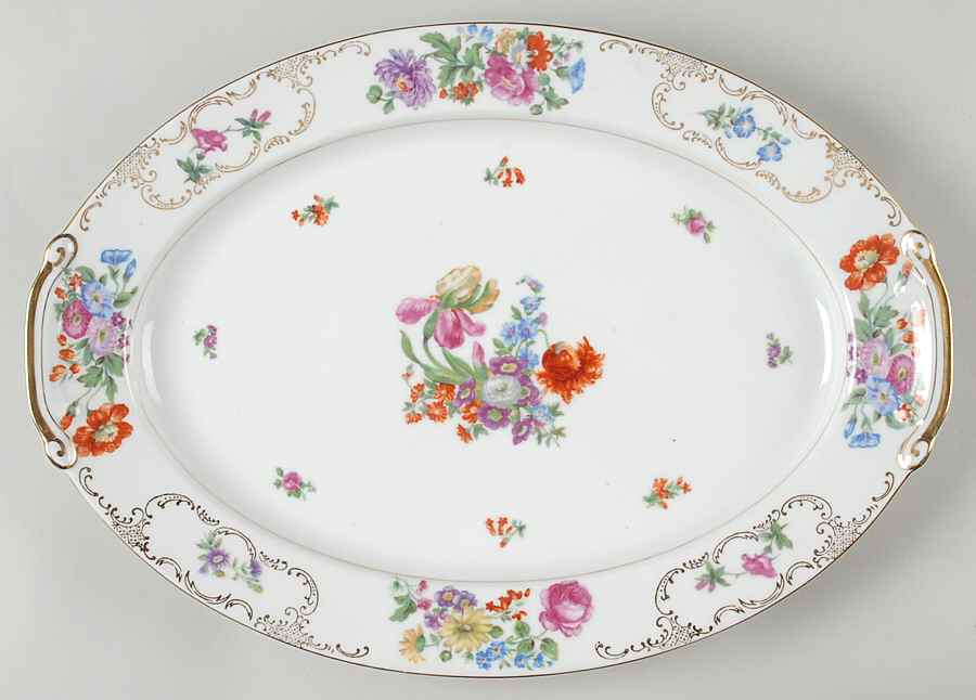KON33 16" Oval Serving Platter by Kongo-1