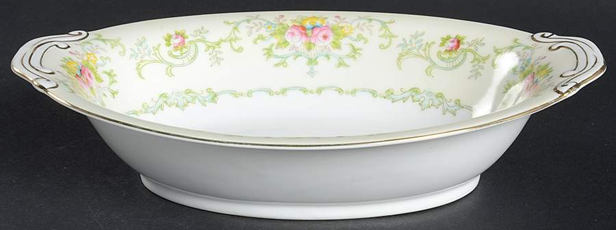 KON4 10" Oval Vegetable Bowl by Kongo-1
