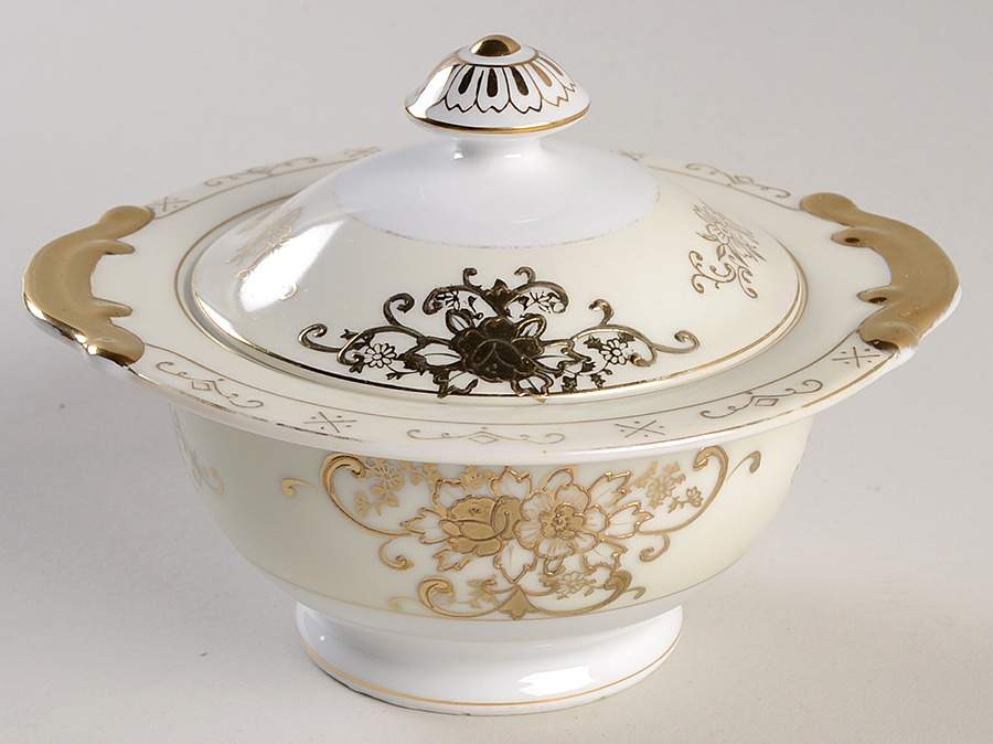 KON40 Sugar Bowl & Lid by Kongo-1