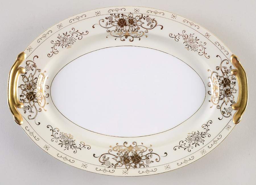 KON40 12" Oval Serving Platter by Kongo-1